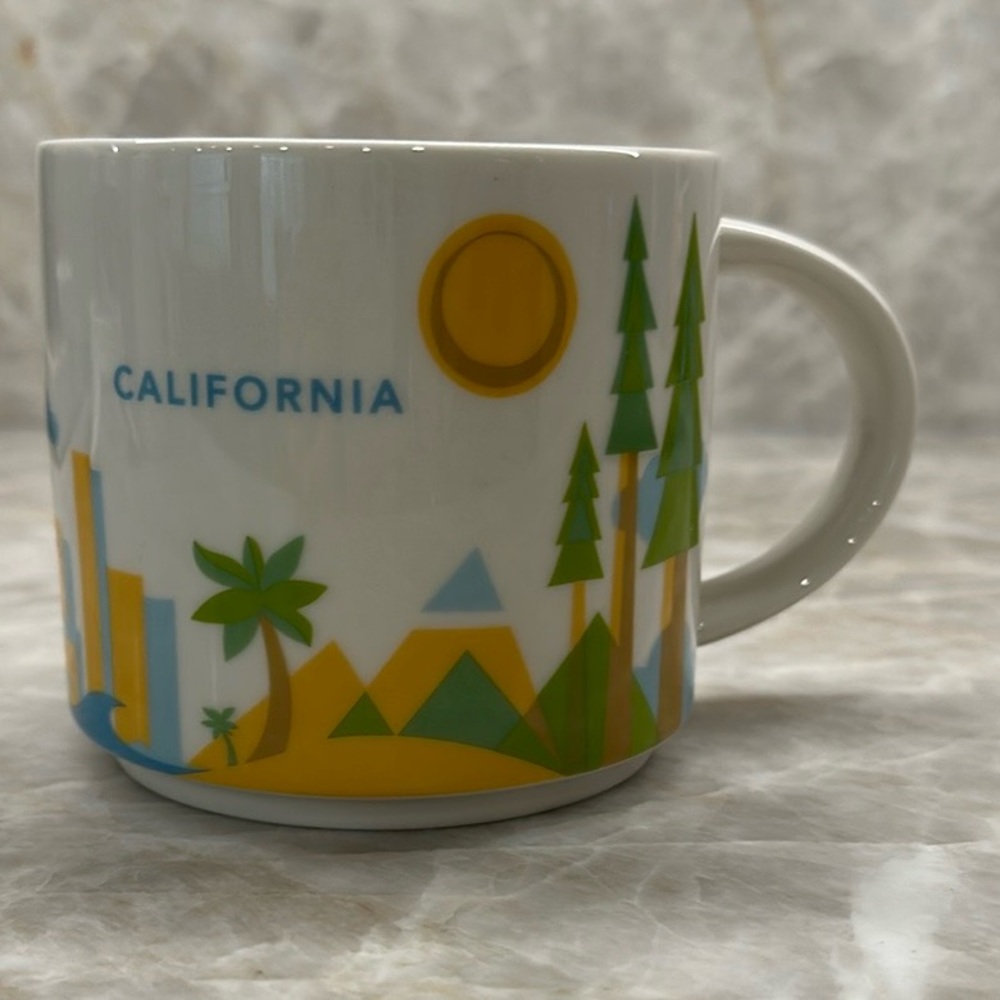 Starbucks You Are Here Mug - California